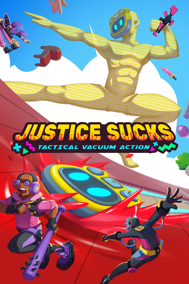 Copertina di JUSTICE SUCKS: Tactical Vacuum Action