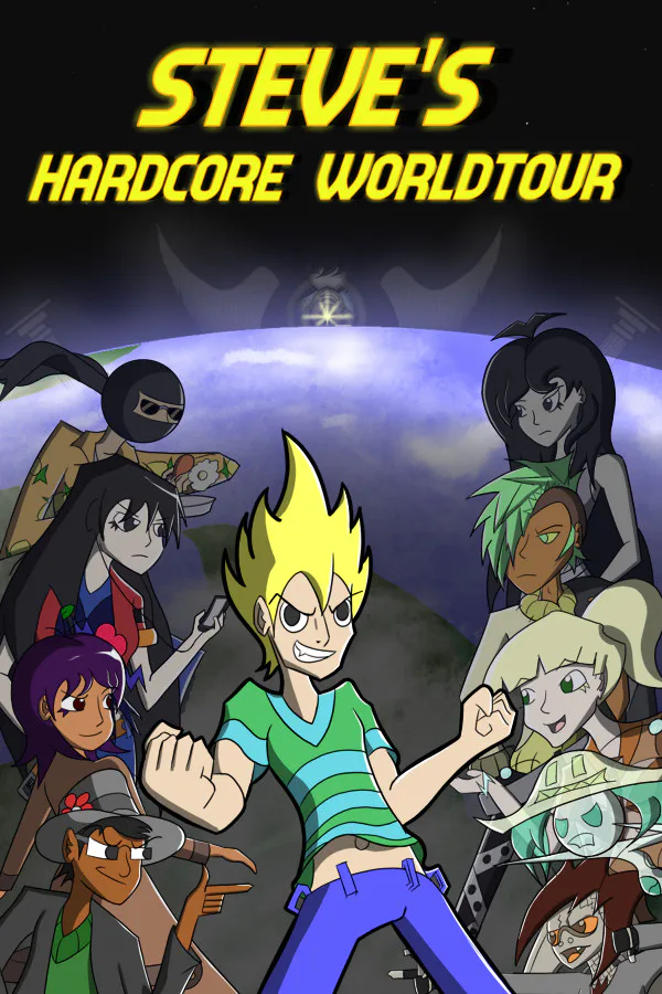 Copertina di Steve's HardCore WorldTour