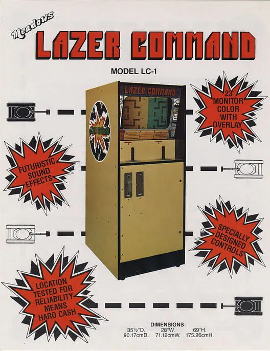 Copertina di Lazer Command