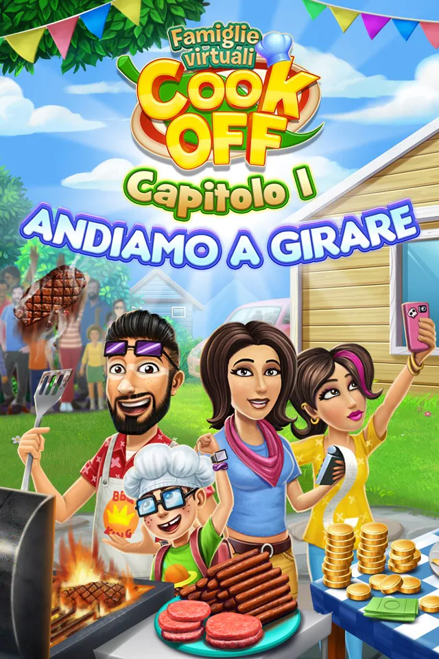 Copertina di Virtual Families: Cook Off