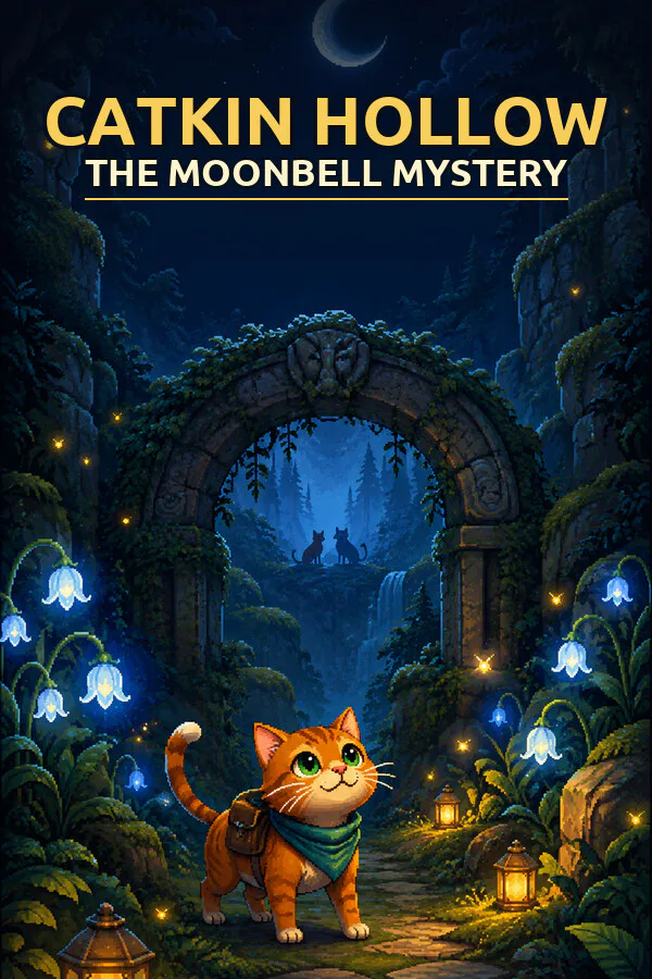 Copertina di Catkin Hollow: The Moonbell Mystery