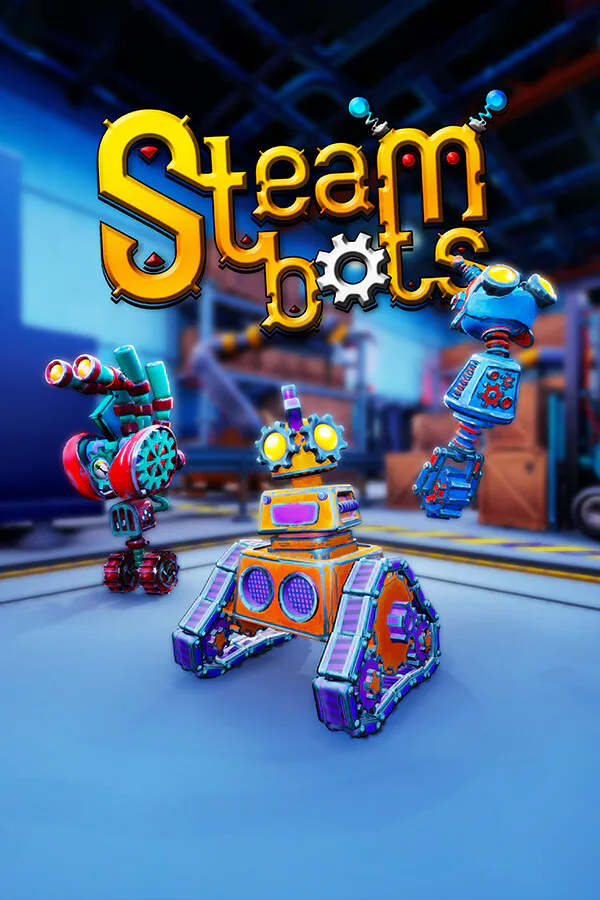 Copertina di Steambots