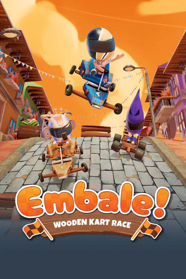 Copertina di Embale - Wooden Kart Race