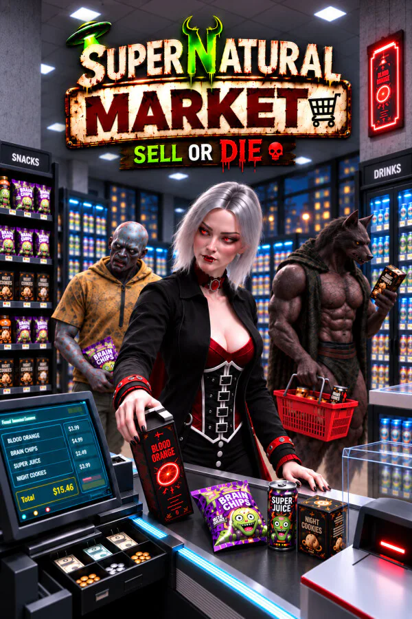 Copertina di SuperNatural Market: Sell or Die