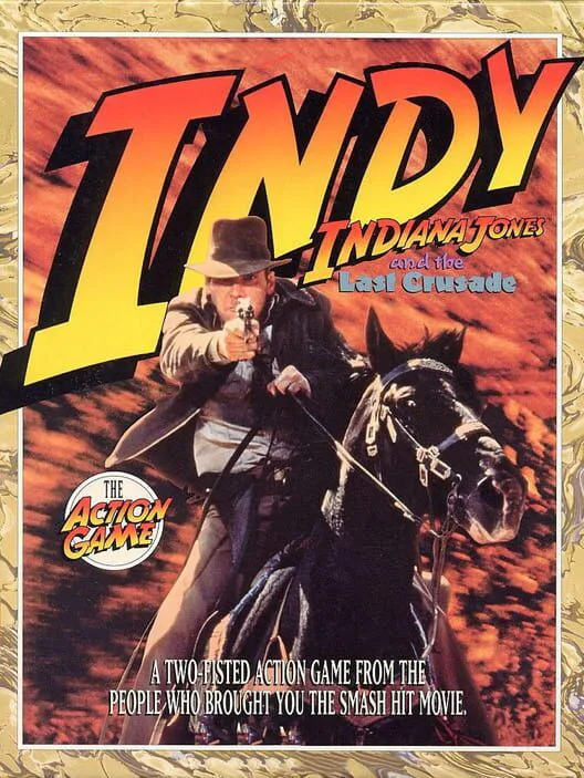 Copertina di Indiana Jones and the Last Crusade: The Action Game