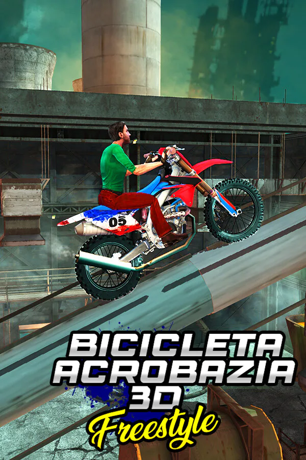 Copertina di Bike Stunt 3D Freestyle