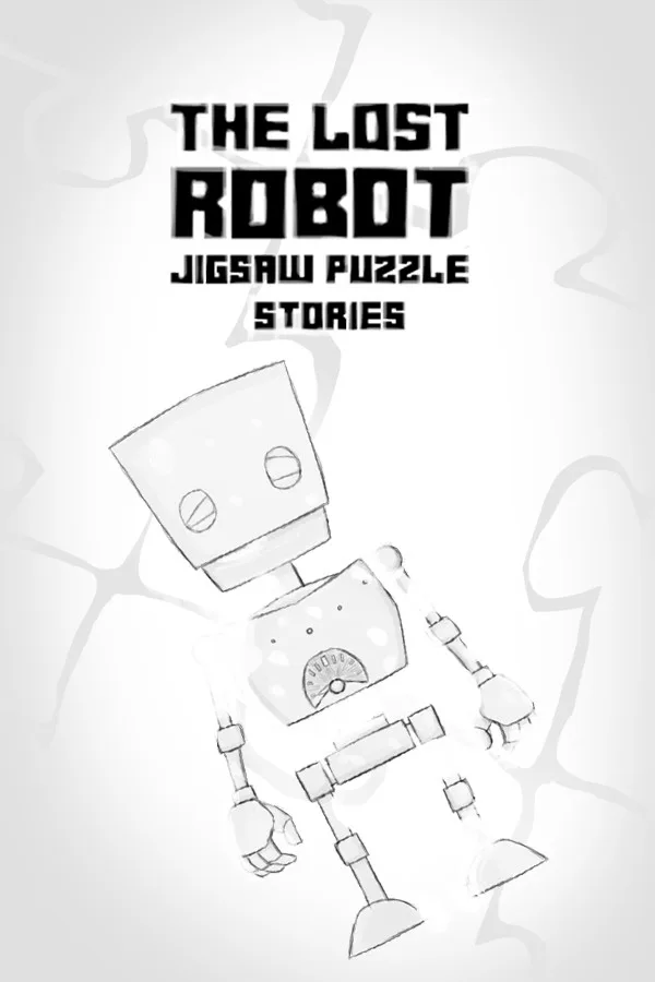 Copertina di The Lost Robot - Jigsaw Puzzle Stories