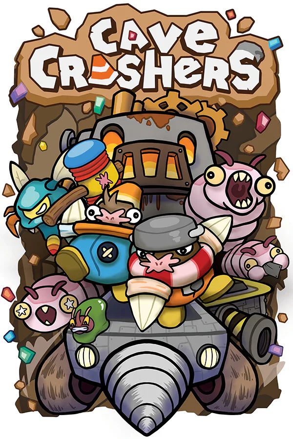 Copertina di Cave Crashers