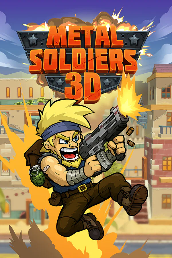 Copertina di Metal Soldiers 3D