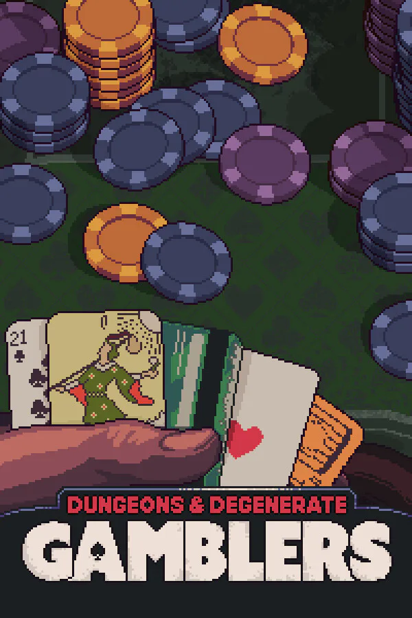 Copertina di Dungeons & Degenerate Gamblers