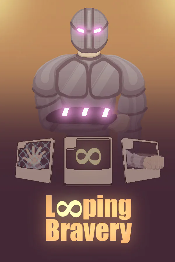 Copertina di Looping Bravery