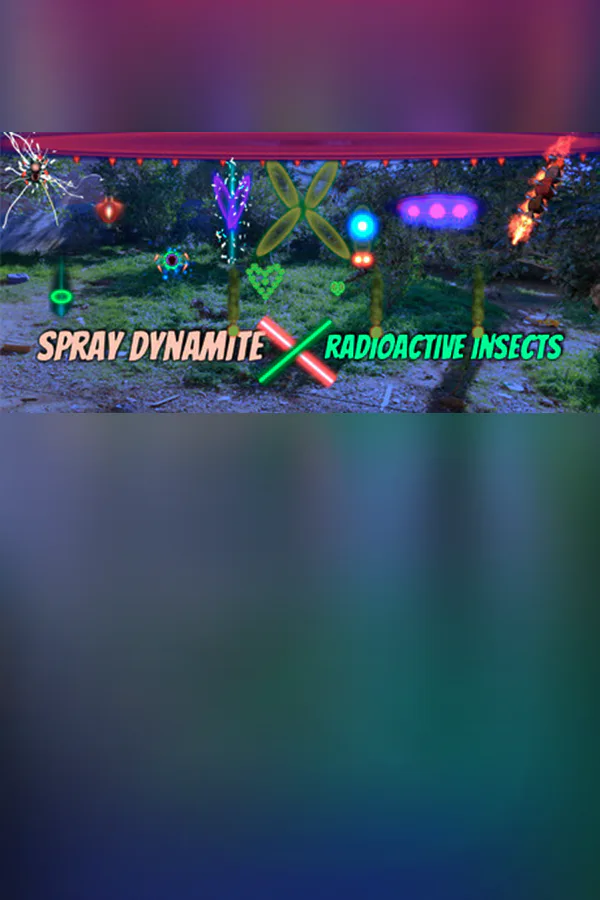 Copertina di Spray Dynamite X Radioactive Insects