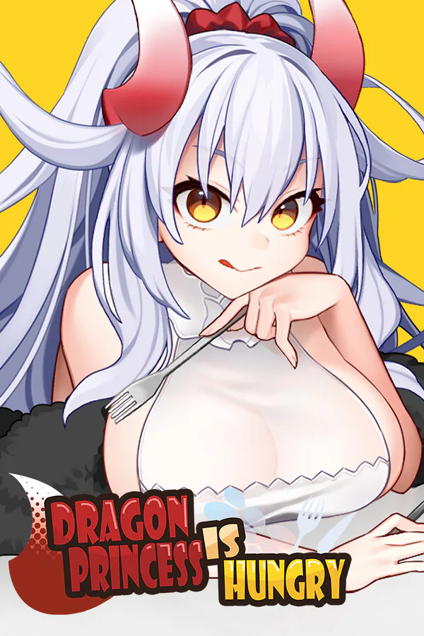 Copertina di Dragon Princess is Hungry