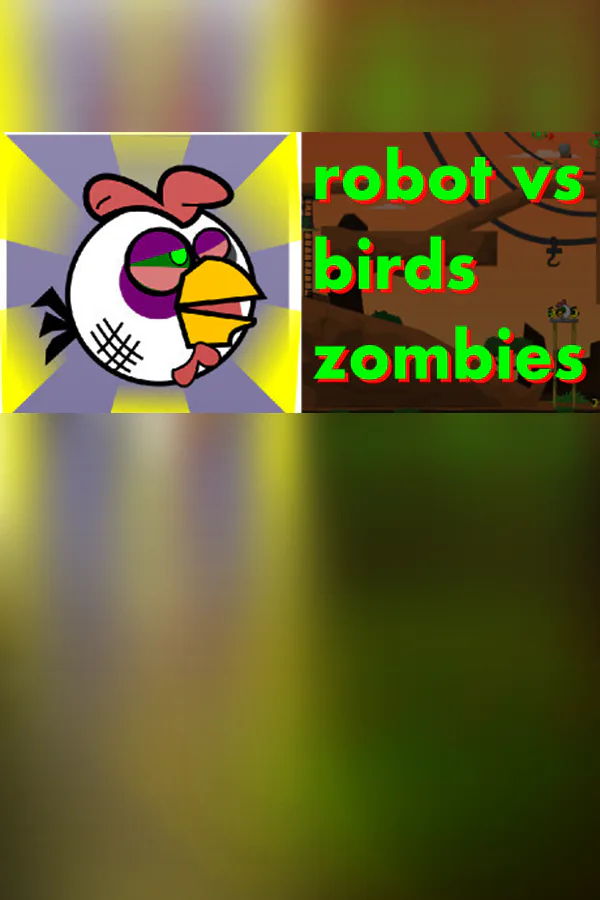 Copertina di Robot vs Birds Zombies