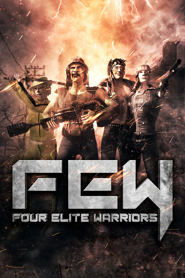 Copertina di Four Elite Warriors
