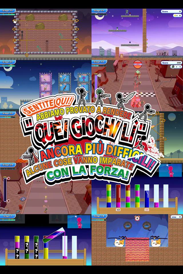 Copertina di SENTITE QUI! ABBIAMO PROVATO A RENDERE "QUEI GIOCHI LÌ" ANCORA PIÙ DIFFICILI! ALCUNE COSE VANNO IMPARATE CON LA FORZA!