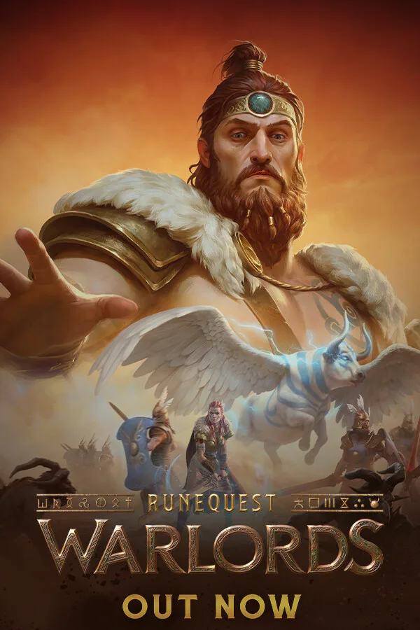 Copertina di RuneQuest: Warlords