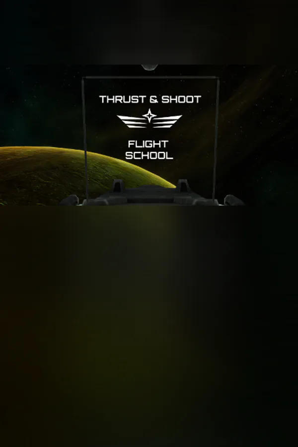 Copertina di Thrust & Shoot : Flight School