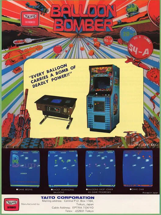 Copertina di Balloon Bomber