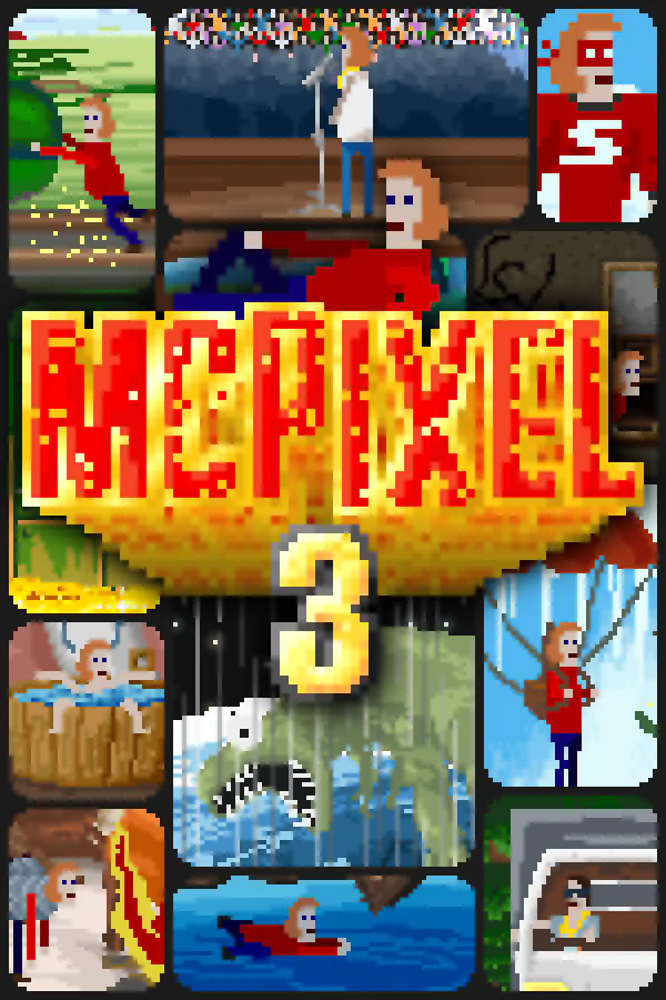 Copertina di McPixel 3