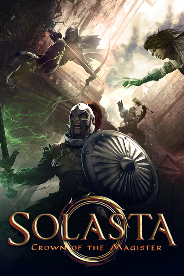 Copertina di Solasta: Crown of the Magister