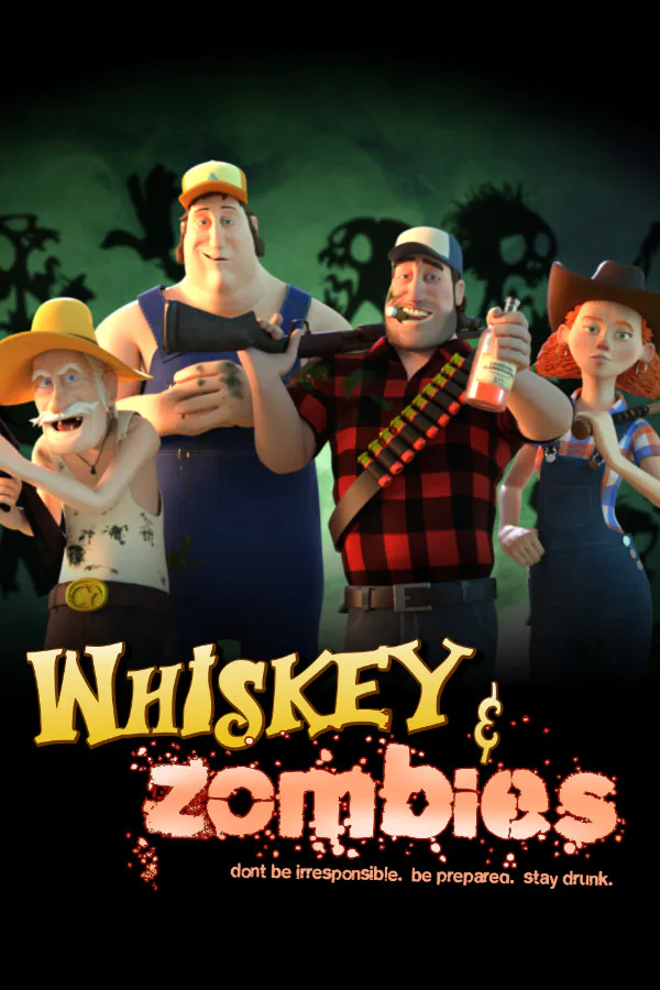 Copertina di Whiskey & Zombies: The Great Southern Zombie Escape