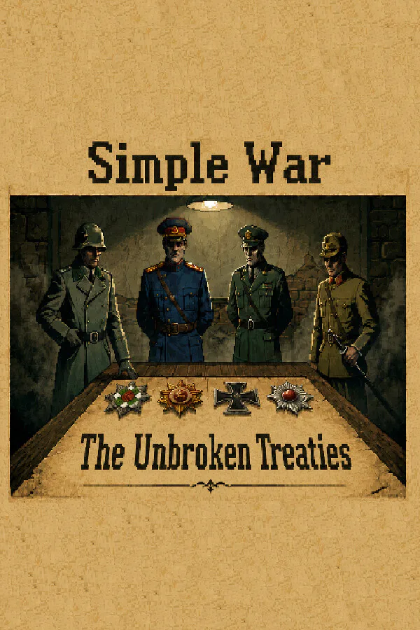 Copertina di Simple War: The Unbroken Treaties