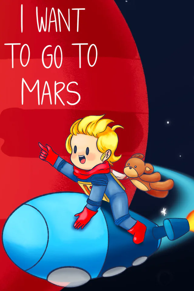 Copertina di I Want To Go To Mars