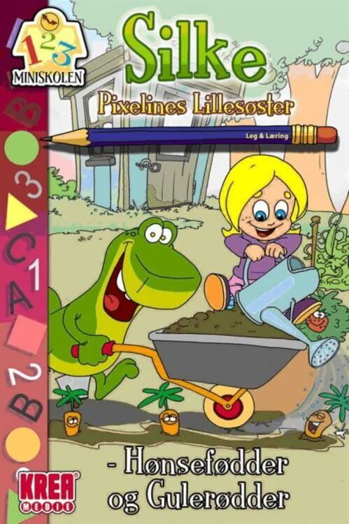 Copertina di Silke, Pixelines Lillesøster: Hønsefødder Og Gulerødder