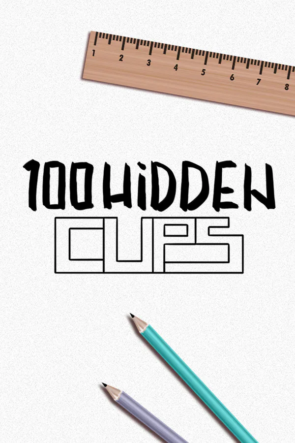 Copertina di 100 hidden cups