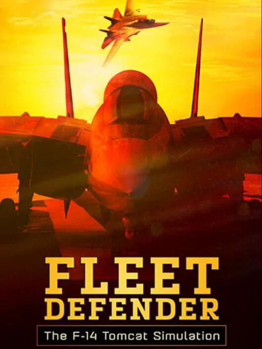 Copertina di Fleet Defender: The F-14 Tomcat Simulation