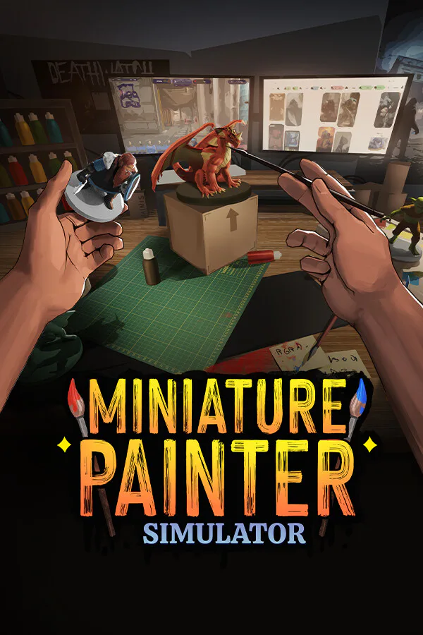 Copertina di Miniature Painter Simulator