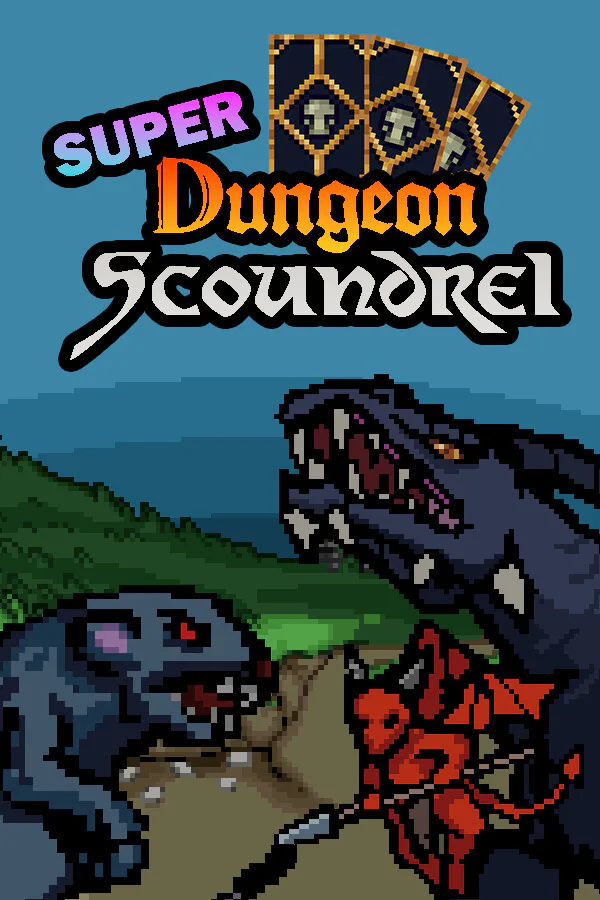 Copertina di Super Dungeon Scoundrel