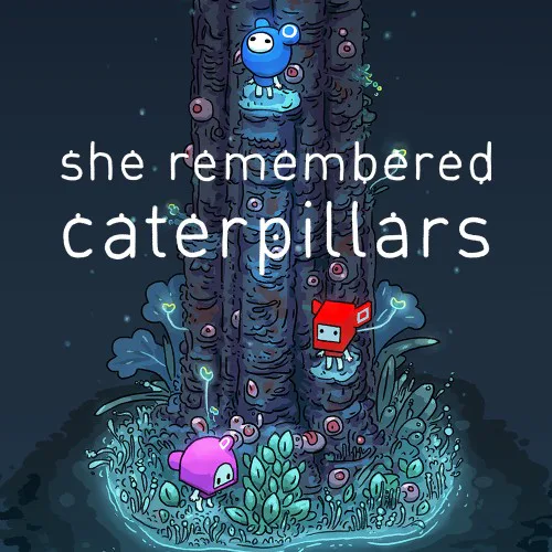 Copertina di She Remembered Caterpillars