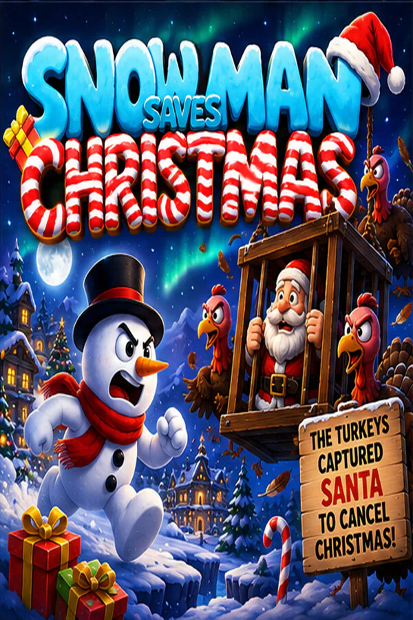 Copertina di Snowman Saves Christmas