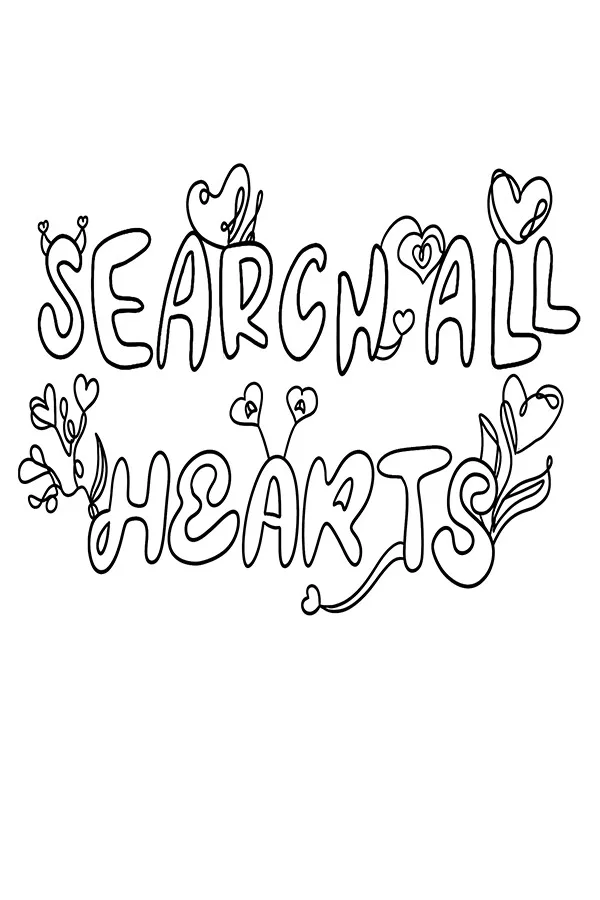 Copertina di SEARCH ALL - HEARTS