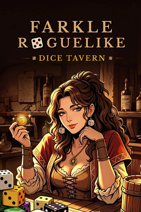 Copertina di Dice Tavern: Farkle Roguelike