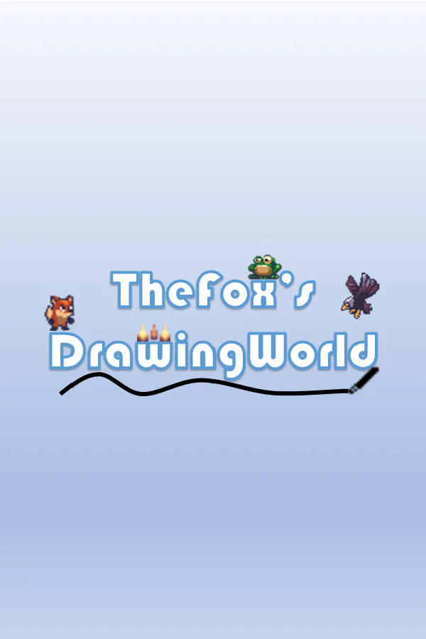 Copertina di The Fox's Drawing World