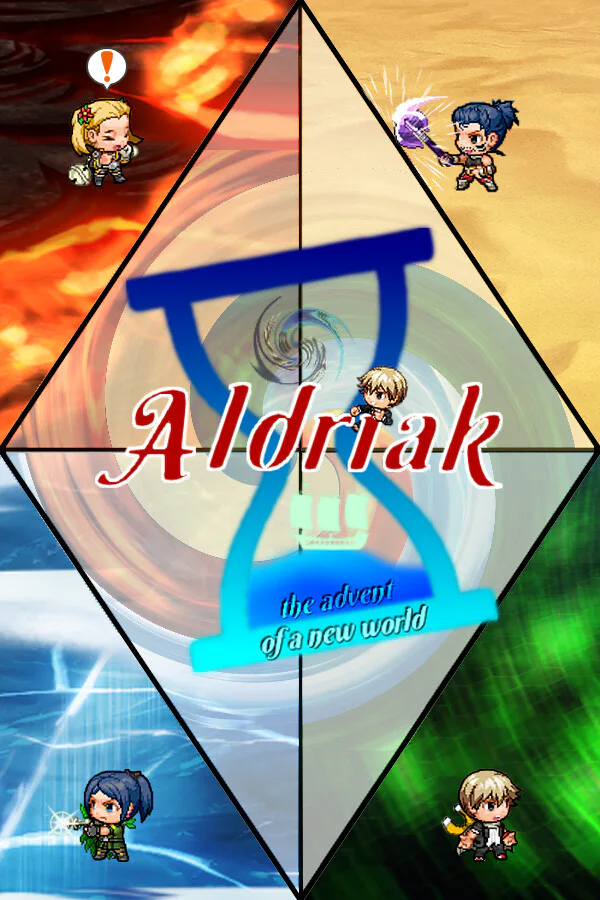 Copertina di Aldriak, the advent of a new world
