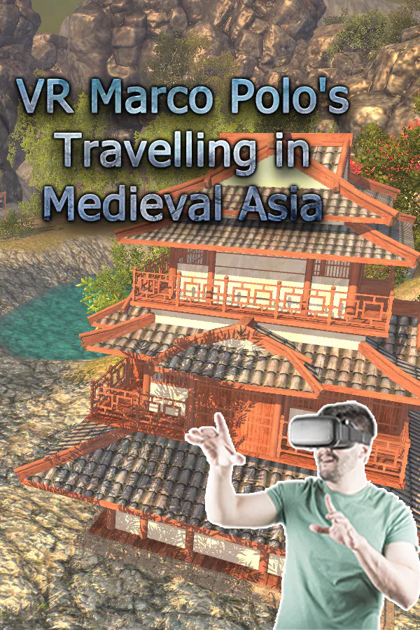 Copertina di VR Marco Polo's Travelling in Medieval Asia (The Far East, Chinese, Japanese, Shogun, Khitan...revisit A.D. 1290)