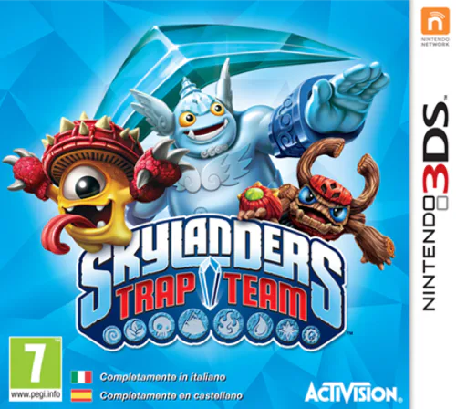 Copertina di Skylanders Trap Team