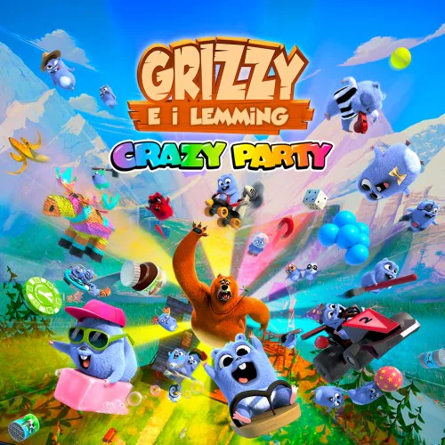 Copertina di Grizzy e i Lemming - Crazy Party