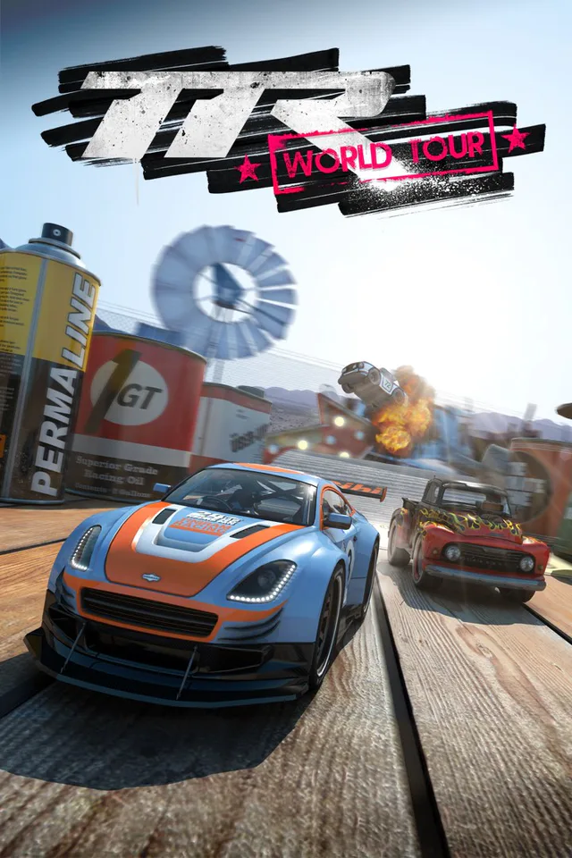 Copertina di Table Top Racing: World Tour