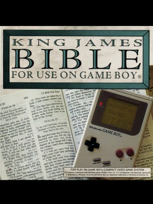 Copertina di King James Bible for Use on Game Boy