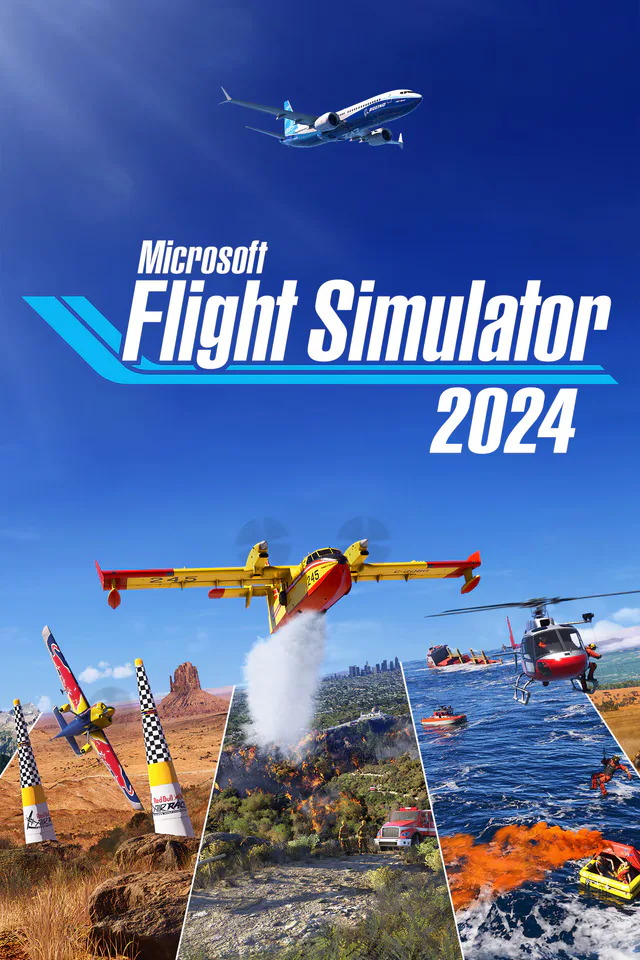 Copertina di Microsoft Flight Simulator 2024