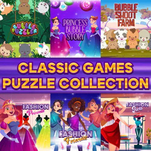 Copertina di Classic Games Puzzle Collection