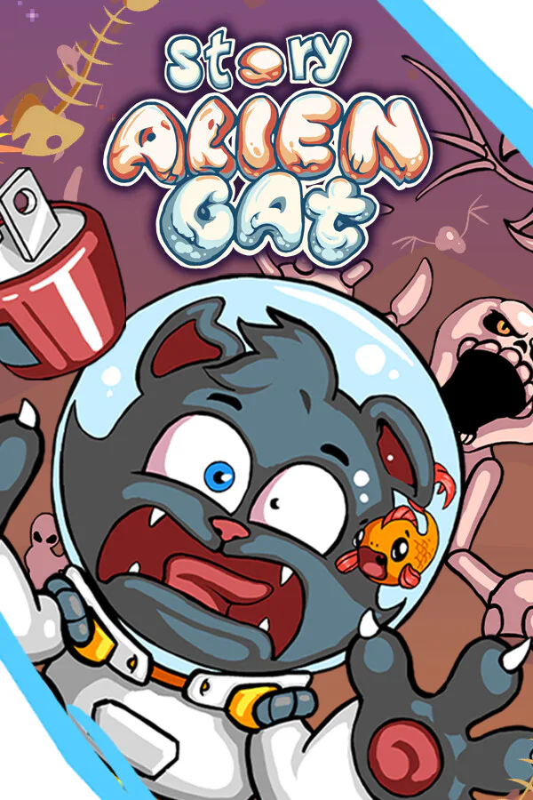 Copertina di Alien Cat Story
