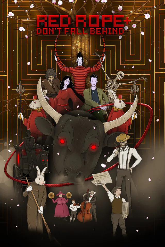 Copertina di Red Rope: Don't Fall Behind +