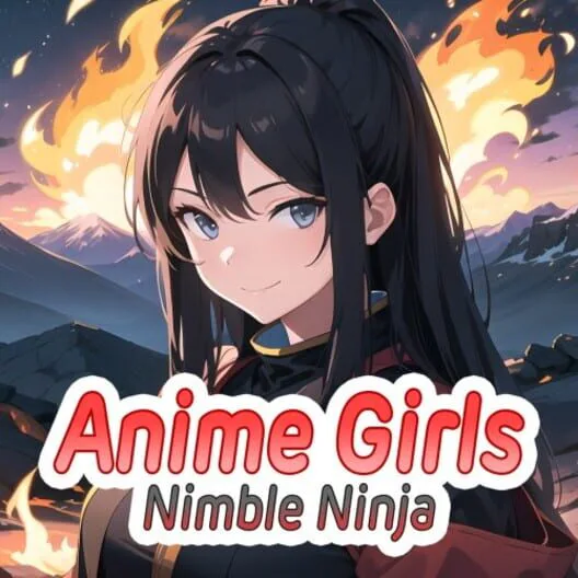 Copertina di Anime Girls: Nimble Ninja