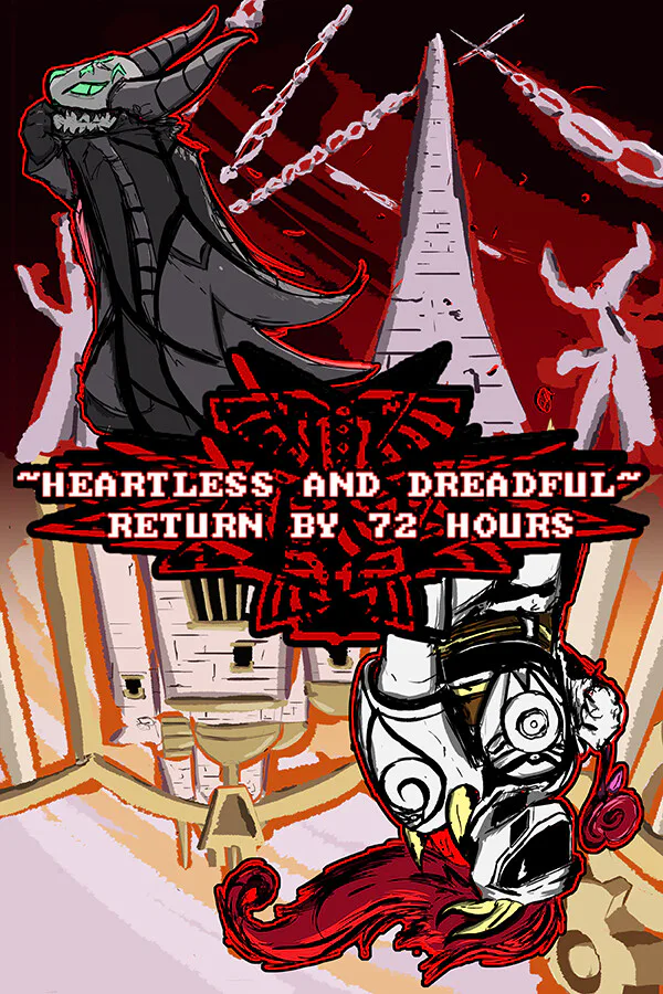 Copertina di Heartless & Dreadful : Return by 72 Hours